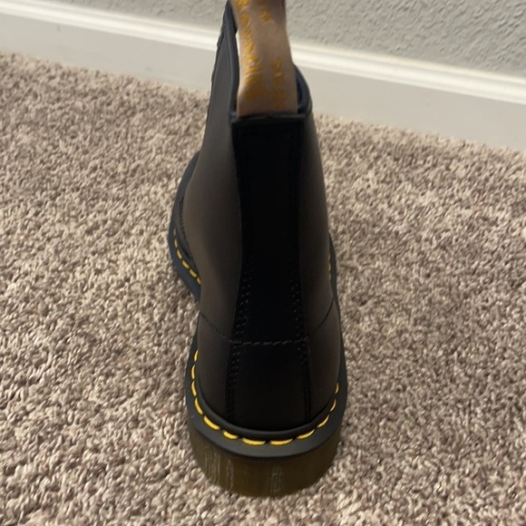 Dr. Martens VEGAN 1460 FELIX LACE UP BOOTS black size 11 men/ women size 12 - Picture 5 of 8